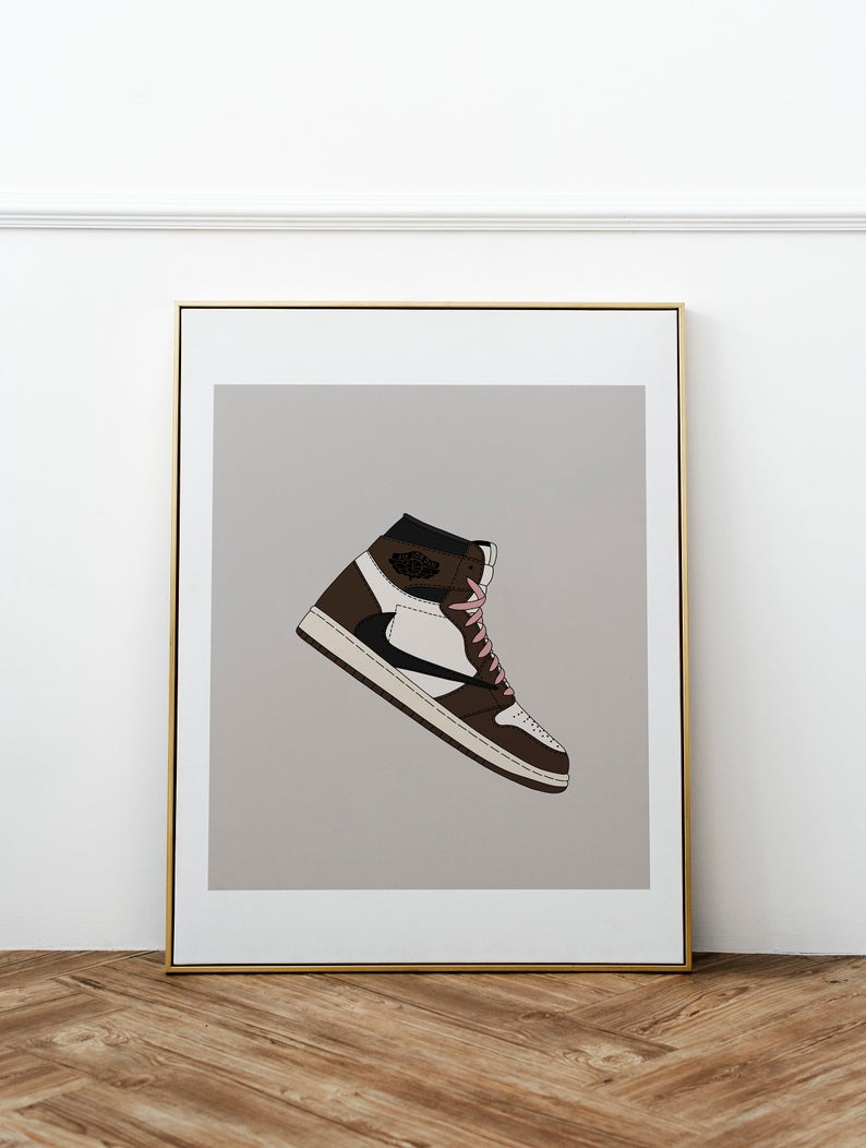 Tableau TRAVIS SCOTT x AIR JORDAN 1 – HYPEZONE