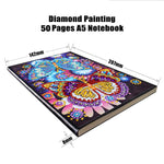 Load image into Gallery viewer, Decorative Planet of Dolphins Notebook DIY Diamond Painting

