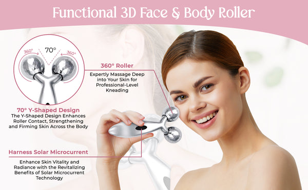 Glamza 3D Body Massage Roller 11