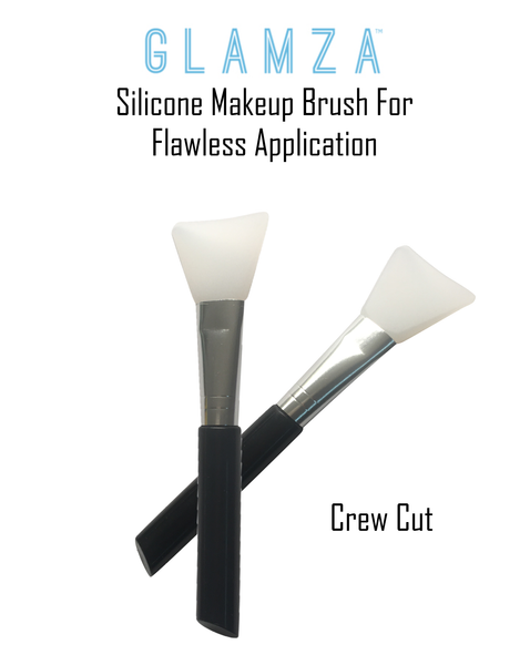 Glamza Silicone Makeup Brush - Crew Cut and Classic 3