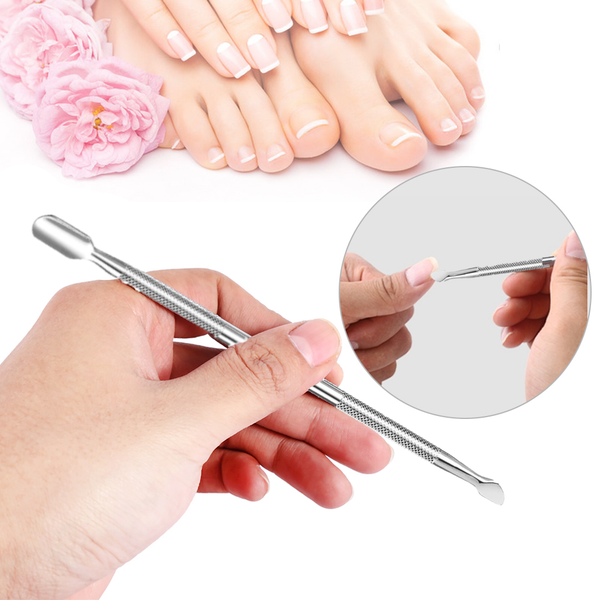 Glamza 2 in 1 Double Ended Cuticle Pusher and Scraper 0
