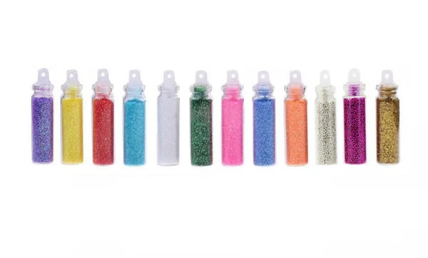 Glamza 12 Mini Glitter Bottles 0