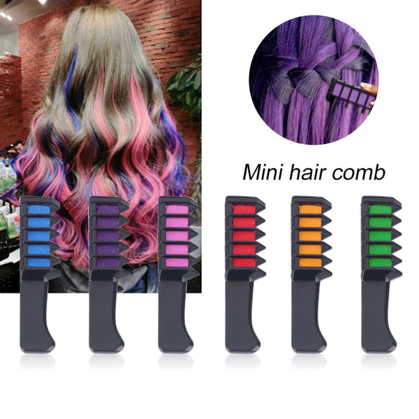 Glamza Hair Chalk Combs 4