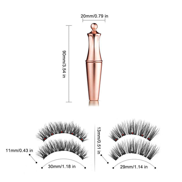Glamza Magnetic Eyeliner, Eyelash & Tweezer Sets - 2 Options 9