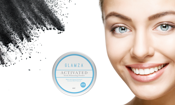 Glamza Activated Charcoal Teeth Whitening Powder - 50g 0