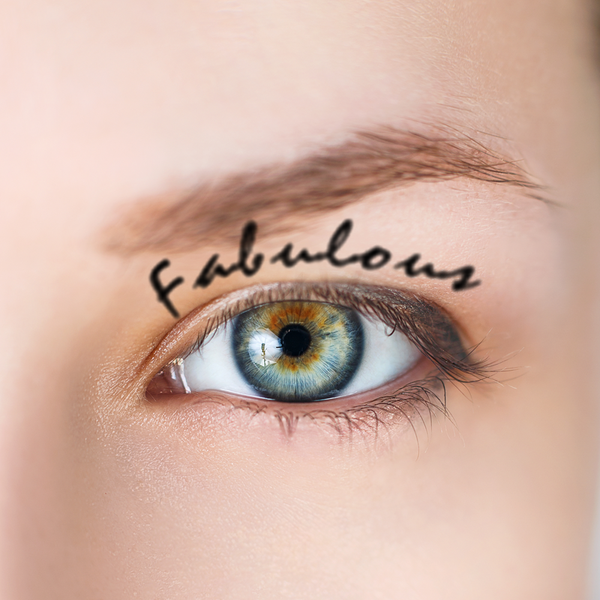 Waterproof Eyebrow Tattoo Words 1