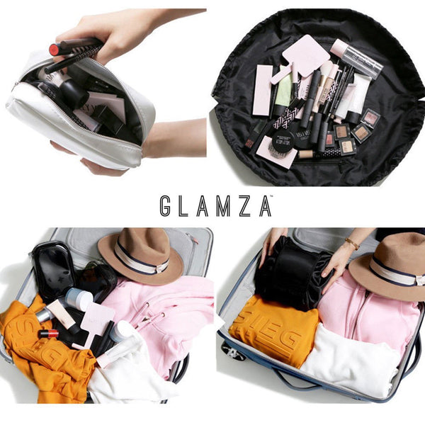 Glamza Drawstring Makeup Bags - 4 Colours 5