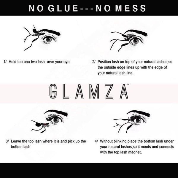 Glamza Magnetic Eyelashes 1
