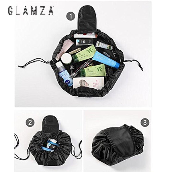 Glamza Drawstring Makeup Bags - 4 Colours 7