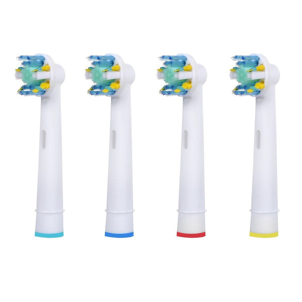 Oral B Floss Action Compatible Electric Toothbrush Heads 4 Pack 0