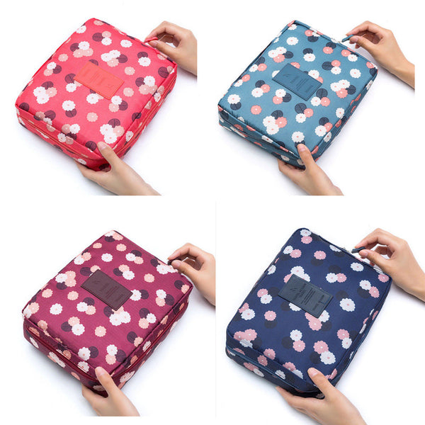 Glamza Polka Make Up Storage Bag and Travel Bag 0