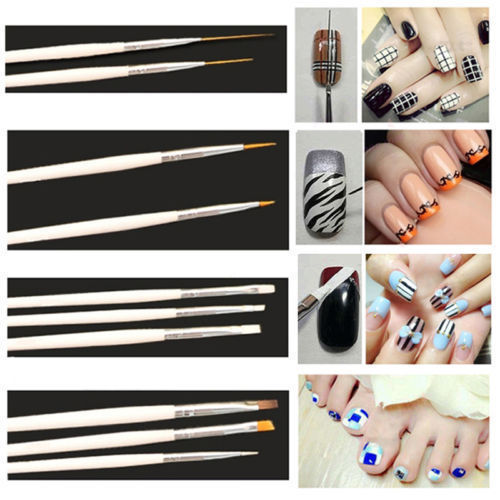 Glamza Nail Art 20pc Dotting & Brush Set 4