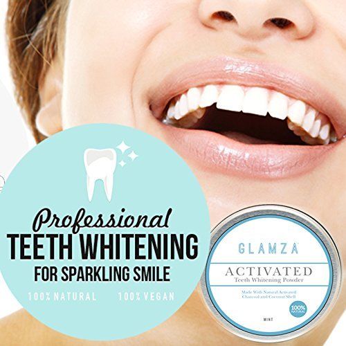 Glamza Activated Charcoal Teeth Whitening Powder - 50g 4