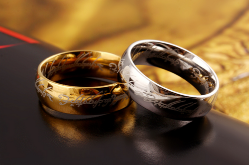 Inscribed Gold and Silver Rings 3