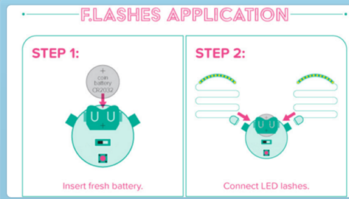 Glamza LED Lashes 2