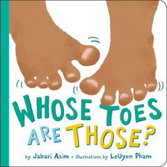 Book cover of WHOSE TOES ARE THOSE?