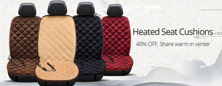 Heated Seat Cushions 12V Winter Car Heating Pads – SEAMETAL