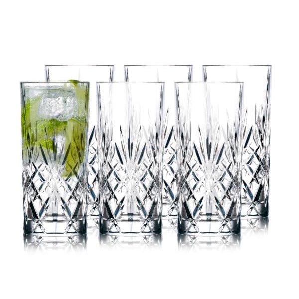 Lyngby - Highball Glass Melodia - 36cl - 6 stk - Hyttefeber.no