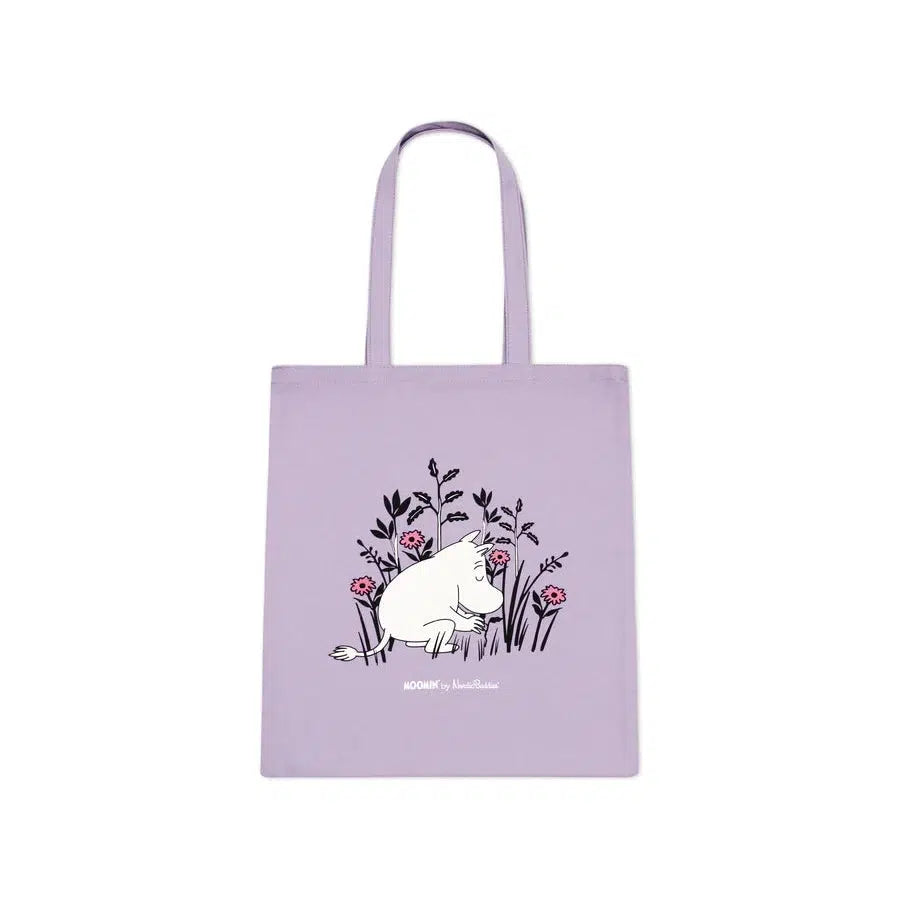 Moomin Tote Bag - Mummitrollet - Purple - Hyttefeber.no