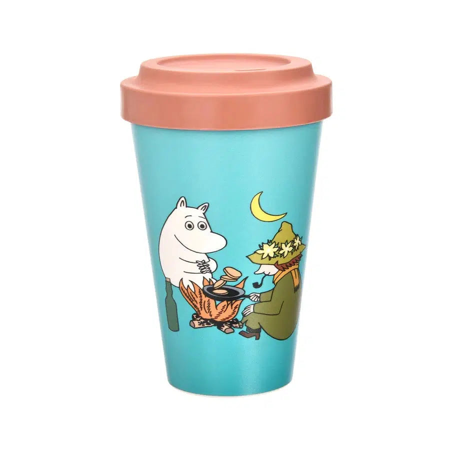 Moomin Take Away Mug - 450 ml - Moomintrollet og Snusmumrikken Camping - Hyttefeber.no