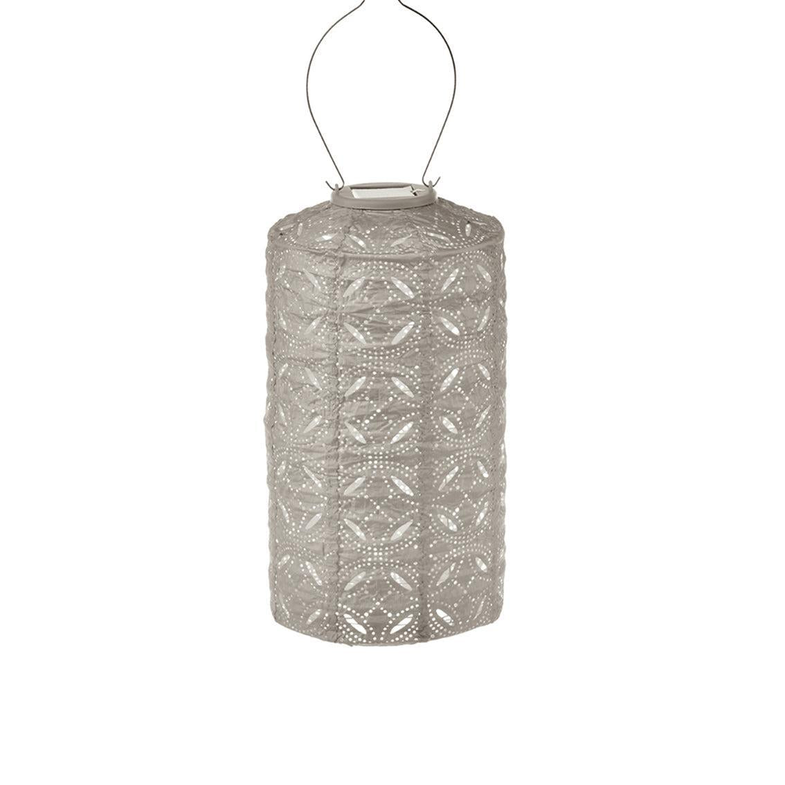 LUMIZ med fjernkontroll - Mandela - Light Taupe - Cylinder 18 - Hyttefeber.no