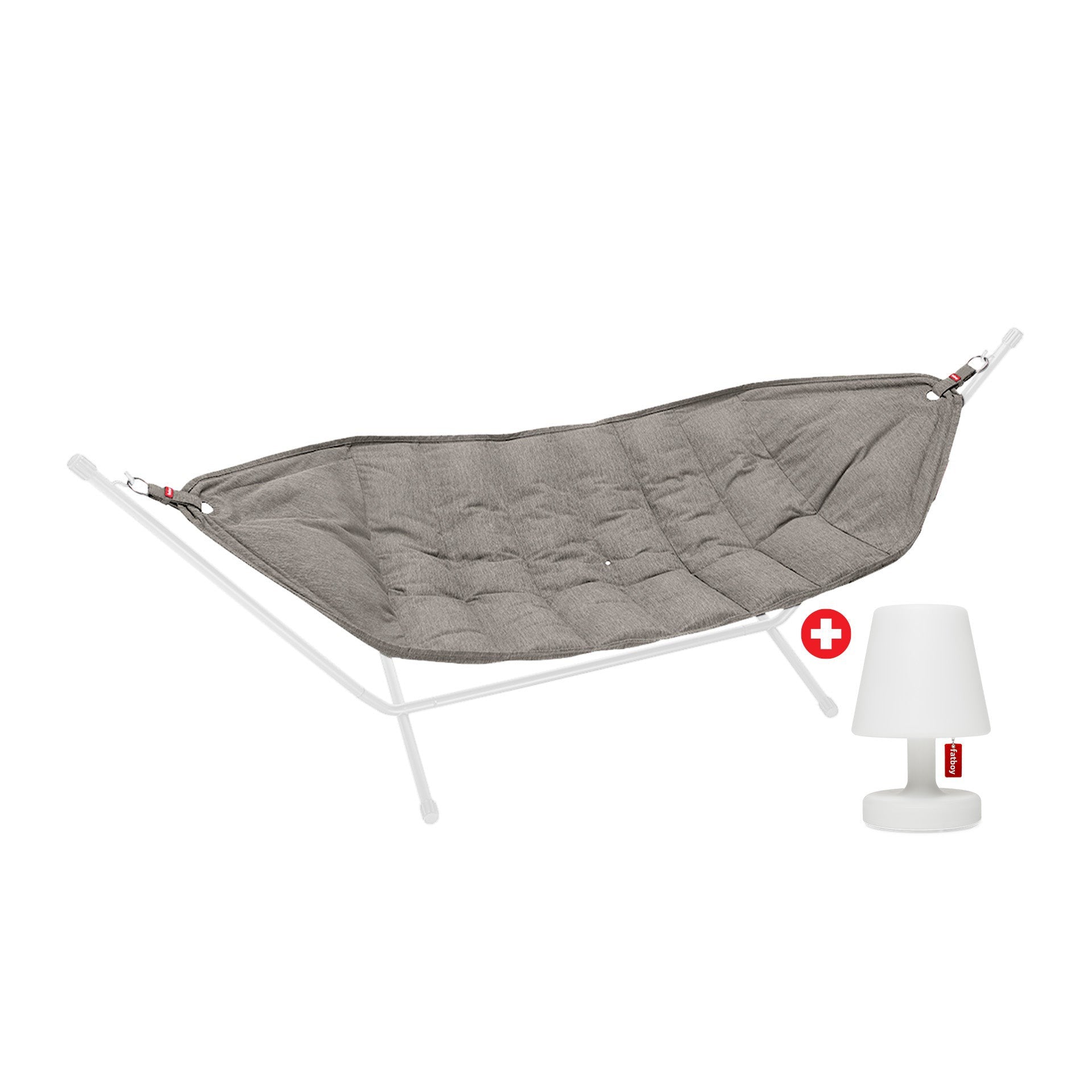 Bilde av Fatboy® Headdemock Superb Hammock (stativ Lys Grå) Grey Taupe