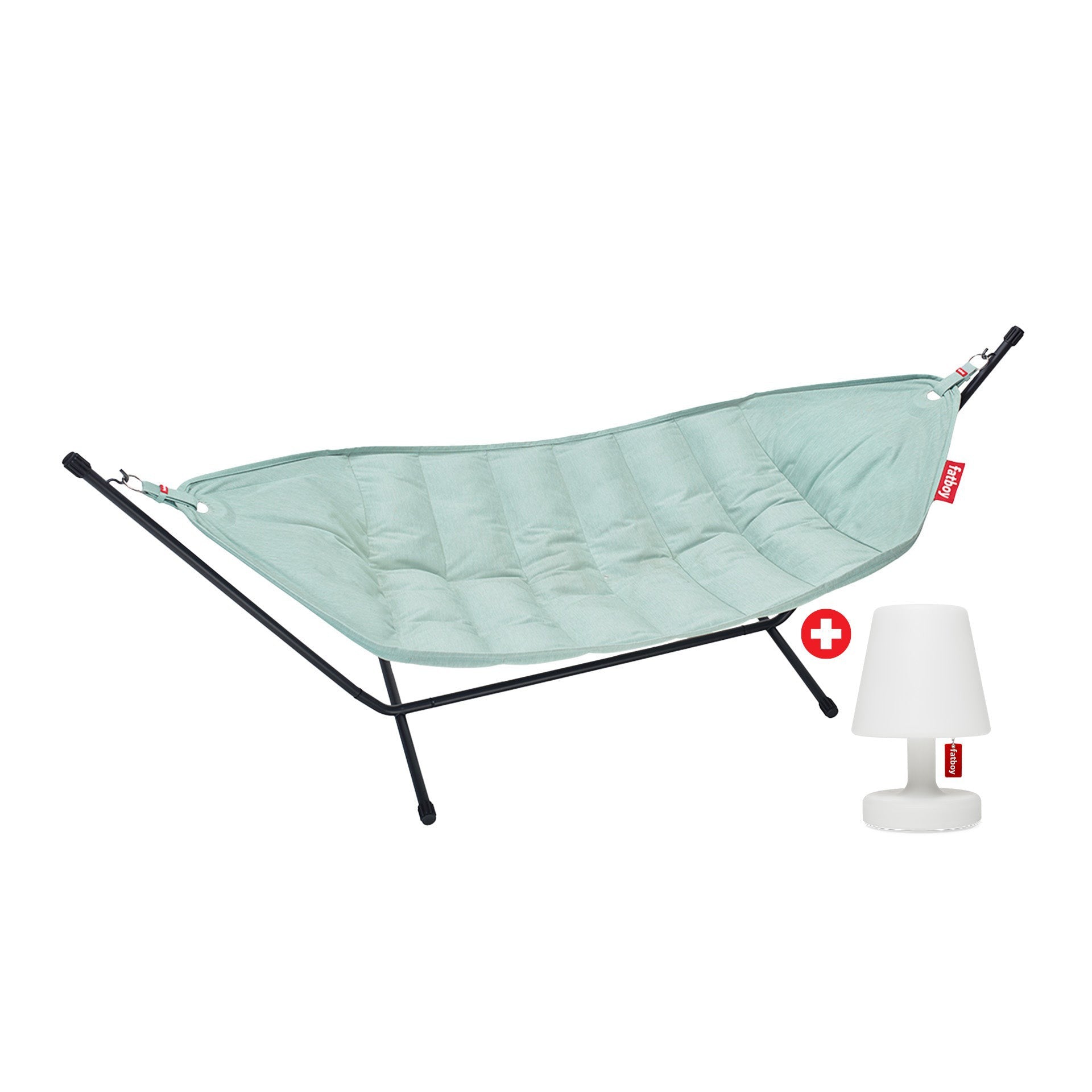 Bilde av Fatboy® Headdemock Superb Hammock (stativ Svart) Seafoam