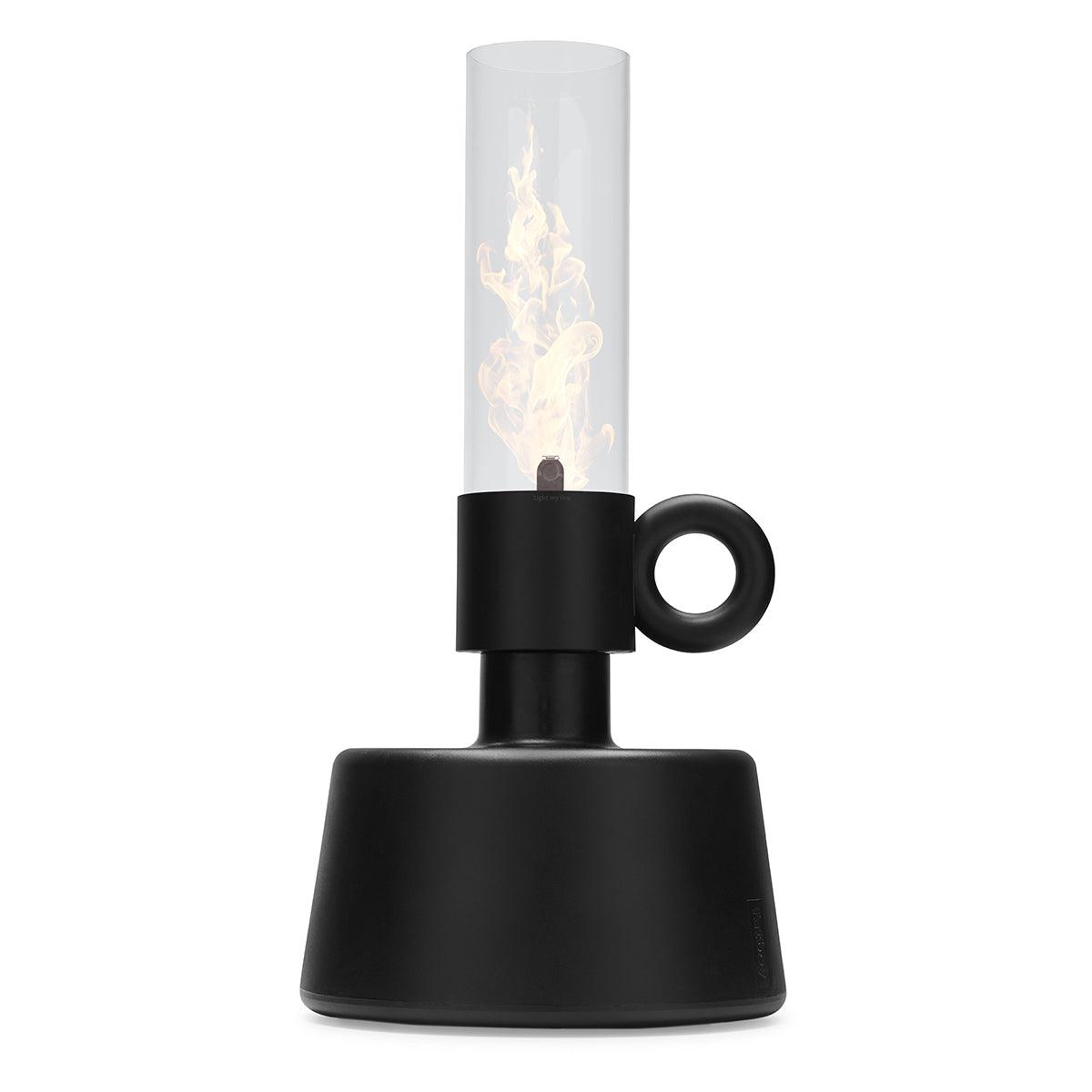 Bilde av Fatboy® Flamtastique The Large Outdoor Oil Lamp - Light Grey - Hyttefeber.no