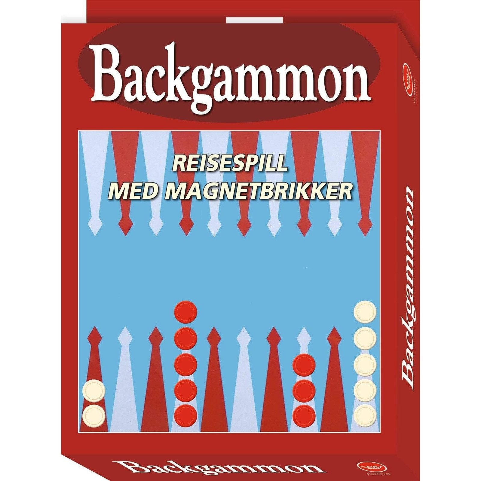 Bilde av Reisespill: Backgammon - Hyttefeber.no