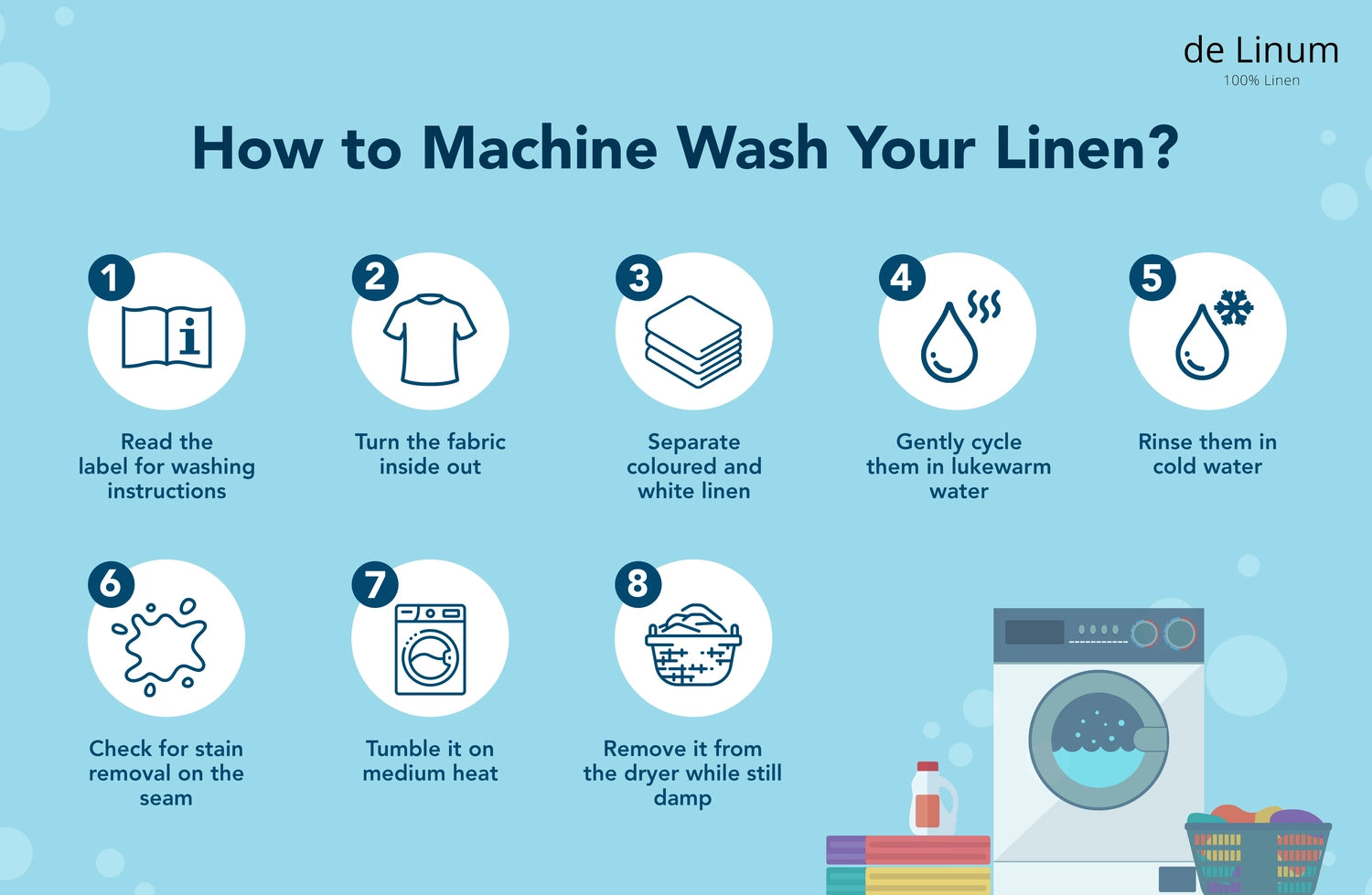 How to Wash Linen Sheets & Clothes: The Last Guide You'll Ever Need ...