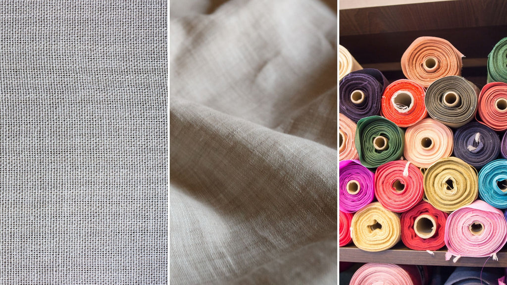 Weaving Linen Fabric 