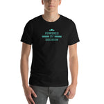 Powered By Decision Short-Sleeve Unisex T-Shirt