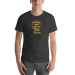 I Always land with my Bum in the Butter Short-Sleeve Unisex T-Shirt