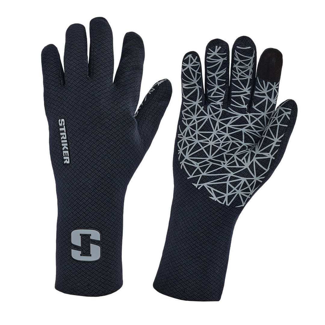 Striker Ice Apex Gloves, Black/Gray S