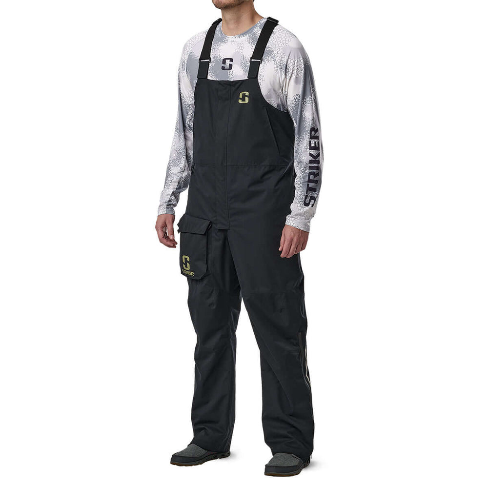 Denali Insulated Rain Bib - Black