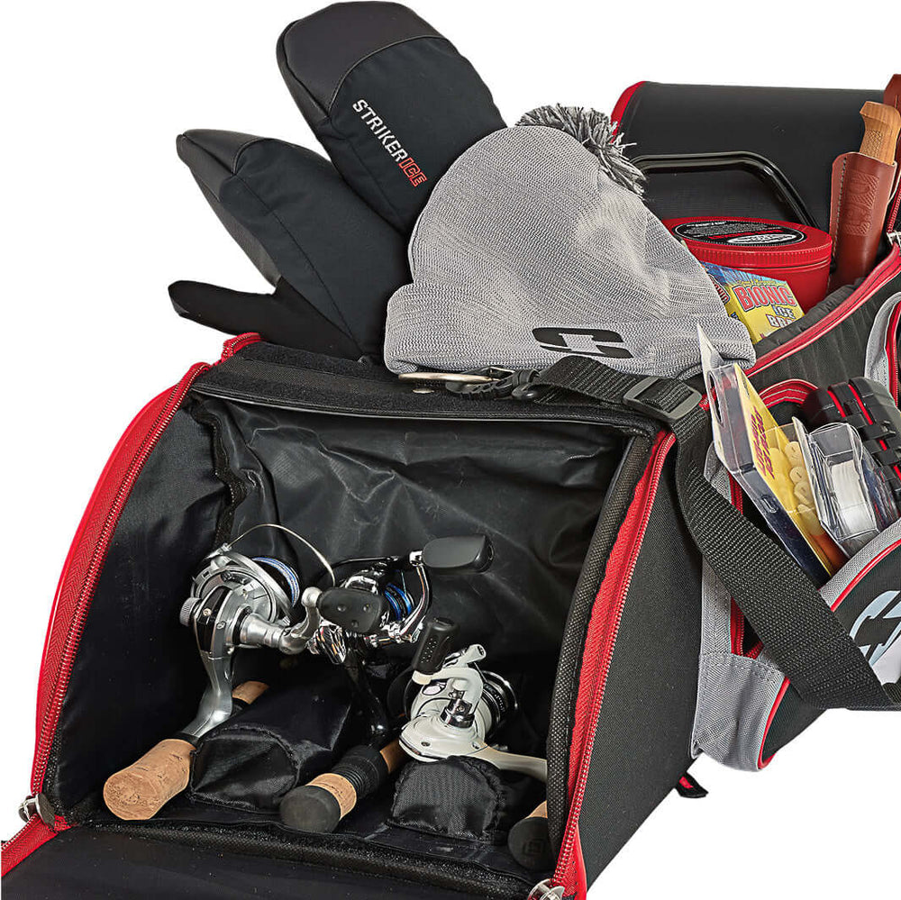Ice Rod Case Hard Carryg 52×20×8 Outdoor Portable Eva Anti Shock Fishing  Rod Reel Storage Case Luggage Carrying Bag