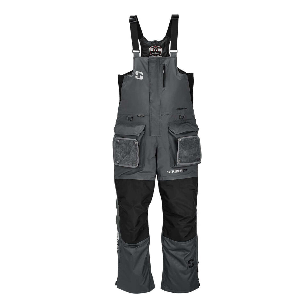 Frabill I-Float Jacket & Bib Ice Fishing Suit, Black, Med MSRP