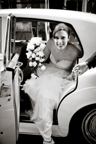 Catherine McManus on her wedding day