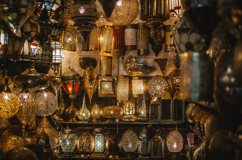 Cat Turner Blogpost on Marrakesh - Lamps