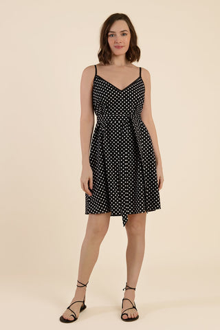 Black Polka Dot Dress