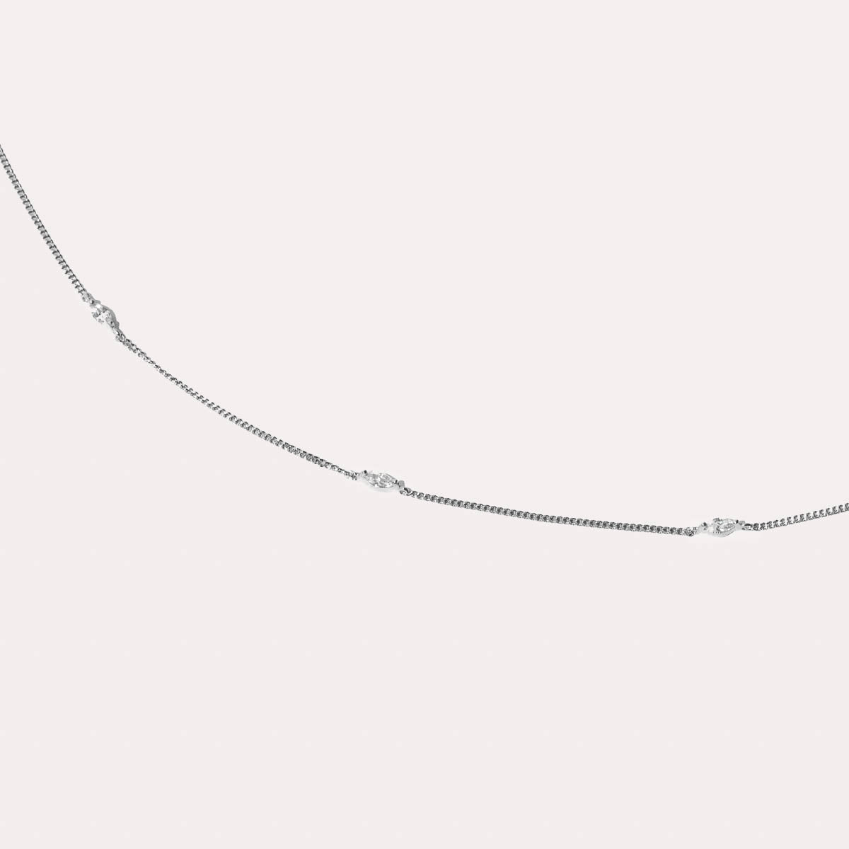Astrid & Miyu Navette Crystal Bracelet