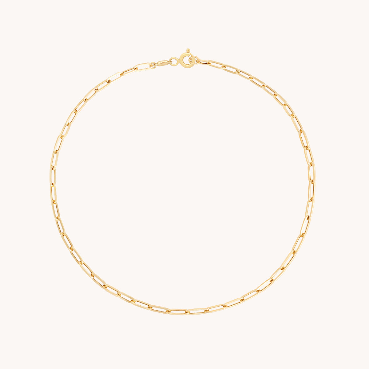 Astrid & Miyu Piccadilly Chain Anklet