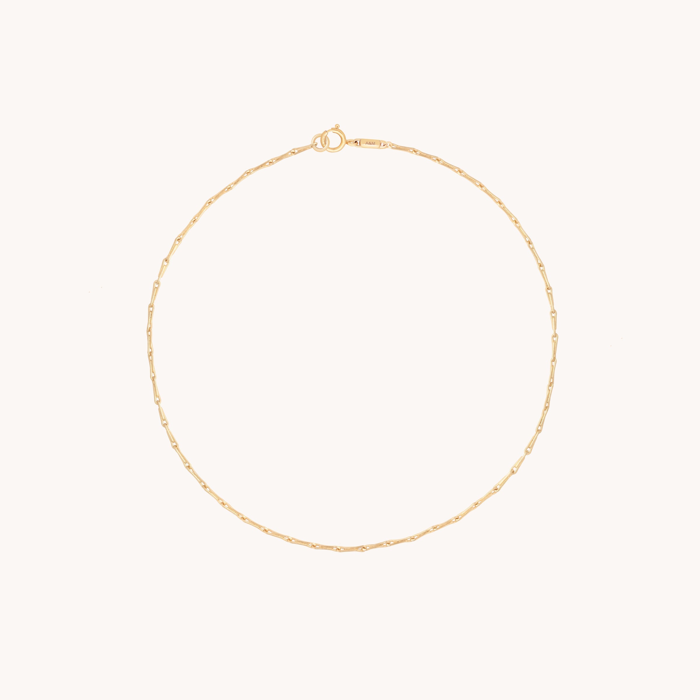 Astrid & Miyu Marylebone Story Chain Bracelet In Solid Gold
