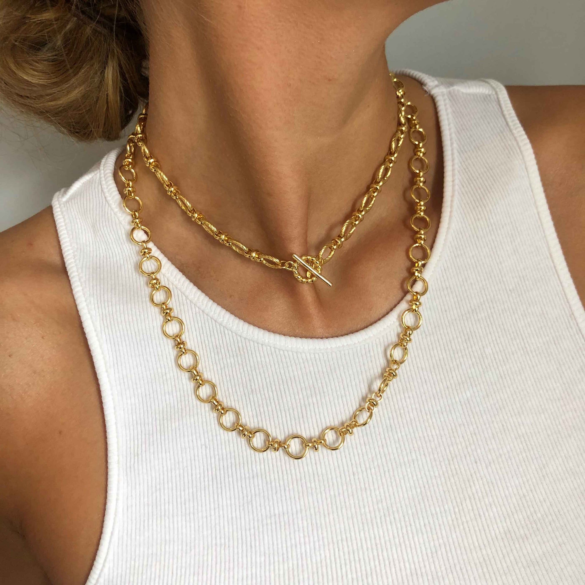 chunky t bar necklace tiffany