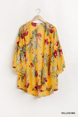 Yellow Rose Kimono