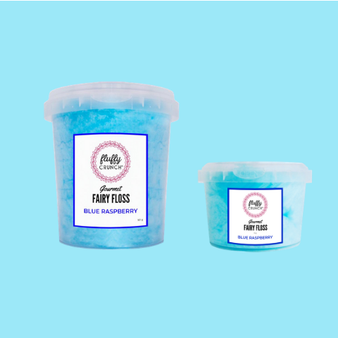 Blue Raspberry Fairy Floss Fluffy Crunch