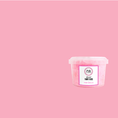 Pink Vanilla Fairy Floss Fluffy Crunch