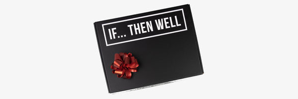 IF... THEN WELL Box with a Red Ribbon on Top