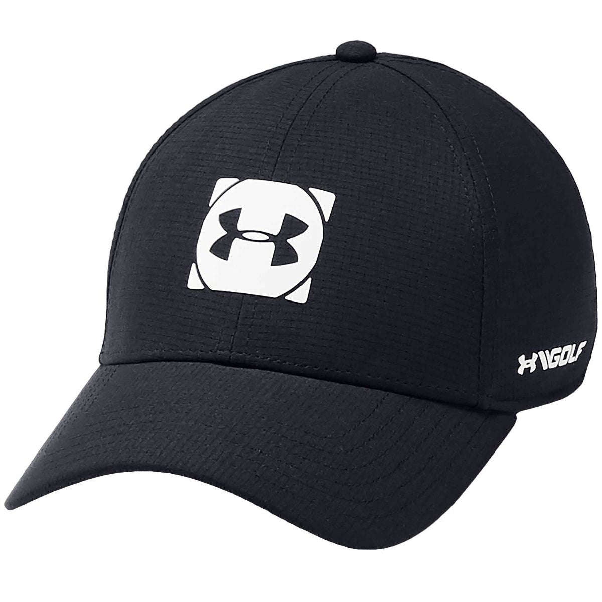 Golf Tour 18 Hat Men’s Black Under Armour Adjustable Cap 