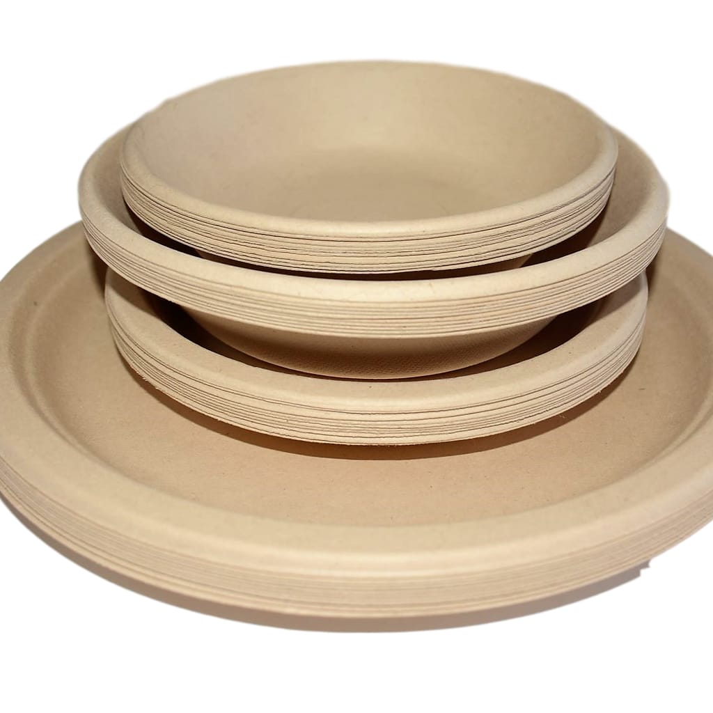 Biodegradable Plates and Bowls